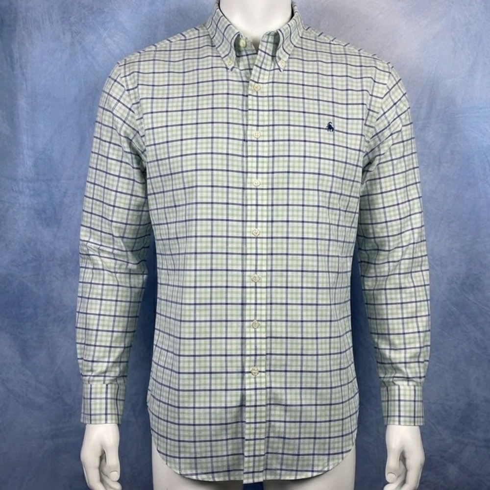Brooks Brothers 1818 Non-Iron Supima Cotton Check Button Down Shirt Mens 3XL